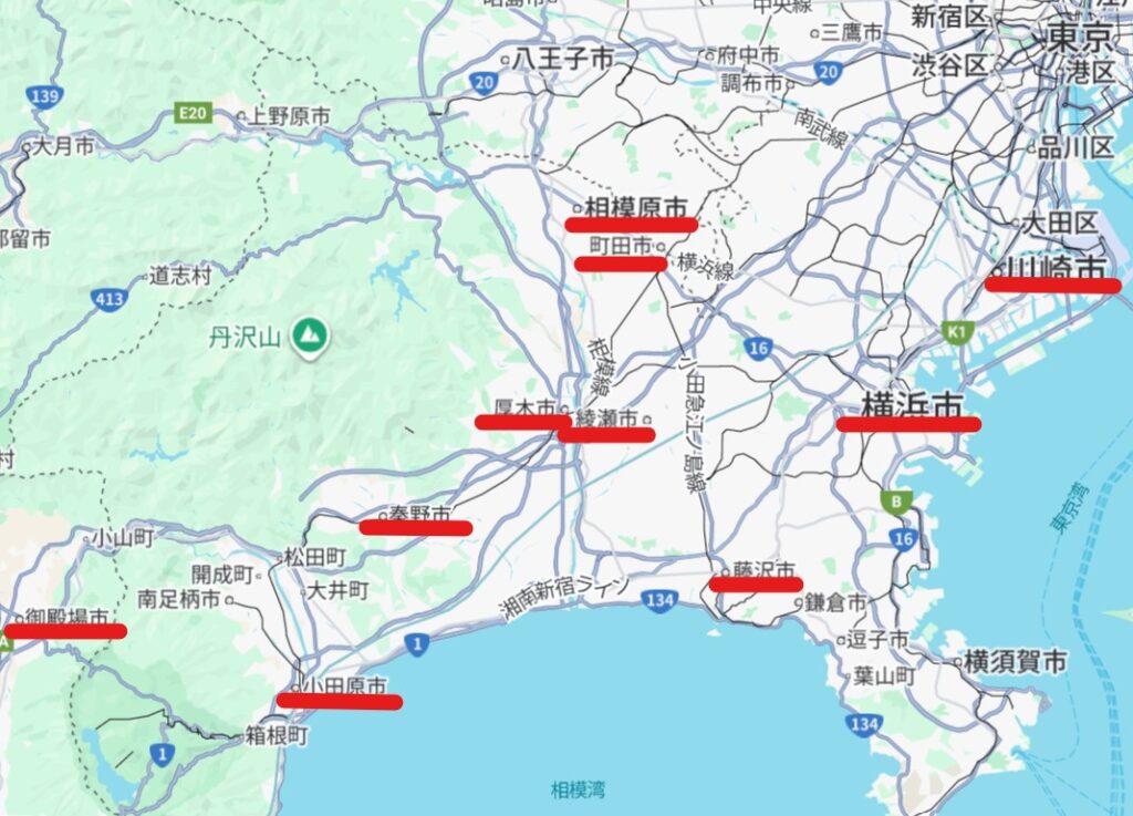 11月14日　御殿場方面に行きます